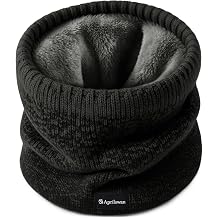 Knitted Neck Warmer, Ombre Winter Ski Neck Gaiter for Men/Women