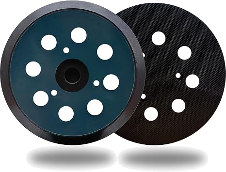 5 Inch Dia 8 Hole Sander Hook and Loop Replacement Sanding Pad For Makita BO5010, BO5030/K, BO5031K, BO5041K, XOB01Z Sander