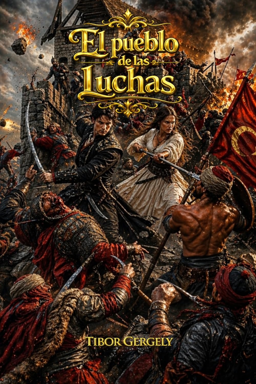 El pueblo de las luchas: Eger, 1552: Un soldado del futuro en una épica histórica de guerra basada en hechos reales