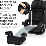 Maxi Cosi Kani 4-in-1 Car Seat, Convertible from Infant to Toddler (1.8-18 kg), Ultra Slim, Washable Seat Cover, Authentic Black