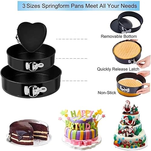 Miniatura 2 de Kit de decoración de tartas de 530 piezas, suministros para hornear, tocadiscos, accesorios para hornear, herramientas para principiantes y