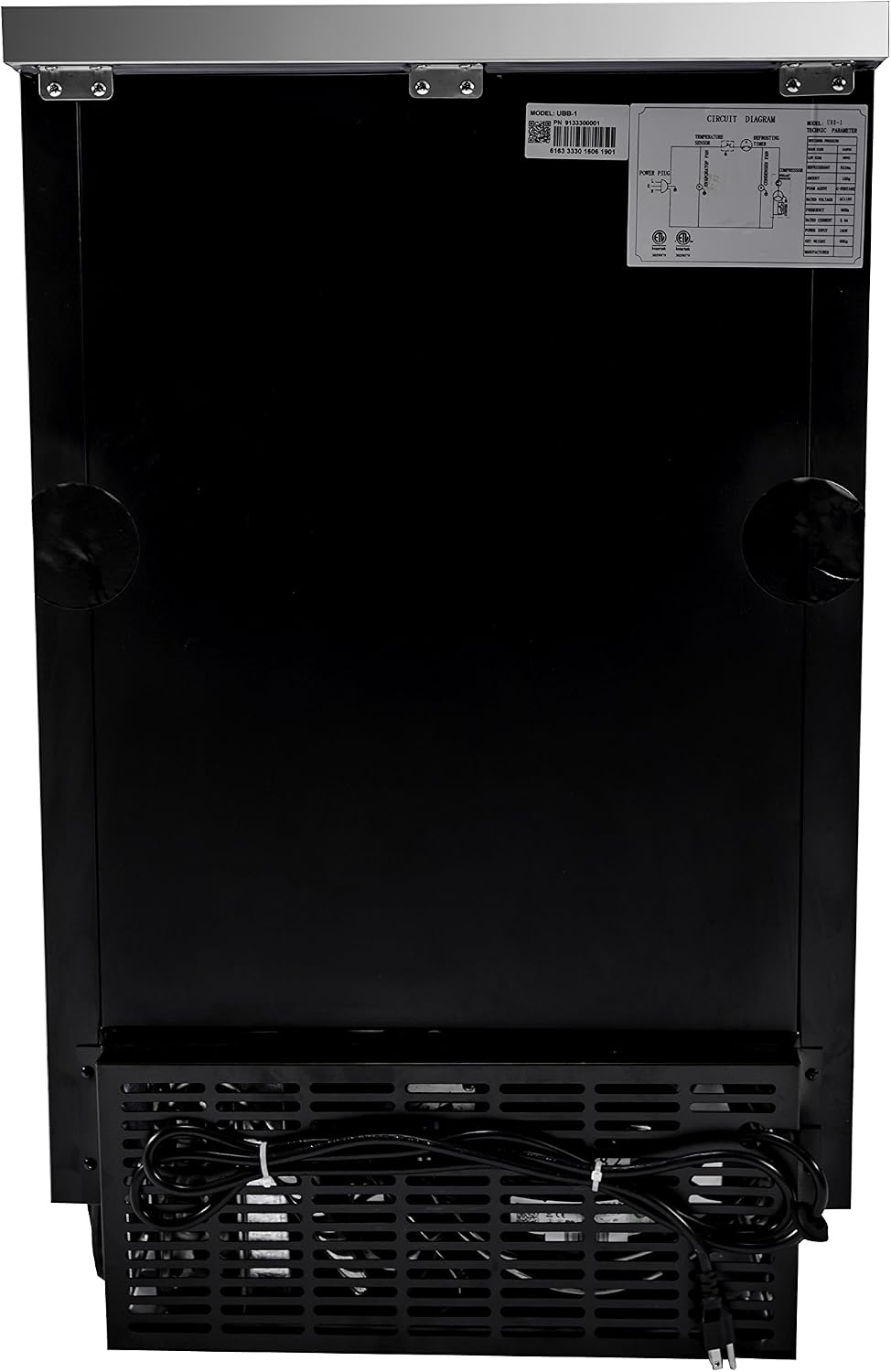 SABA 23" Back Bar Cooler, 27" Depth