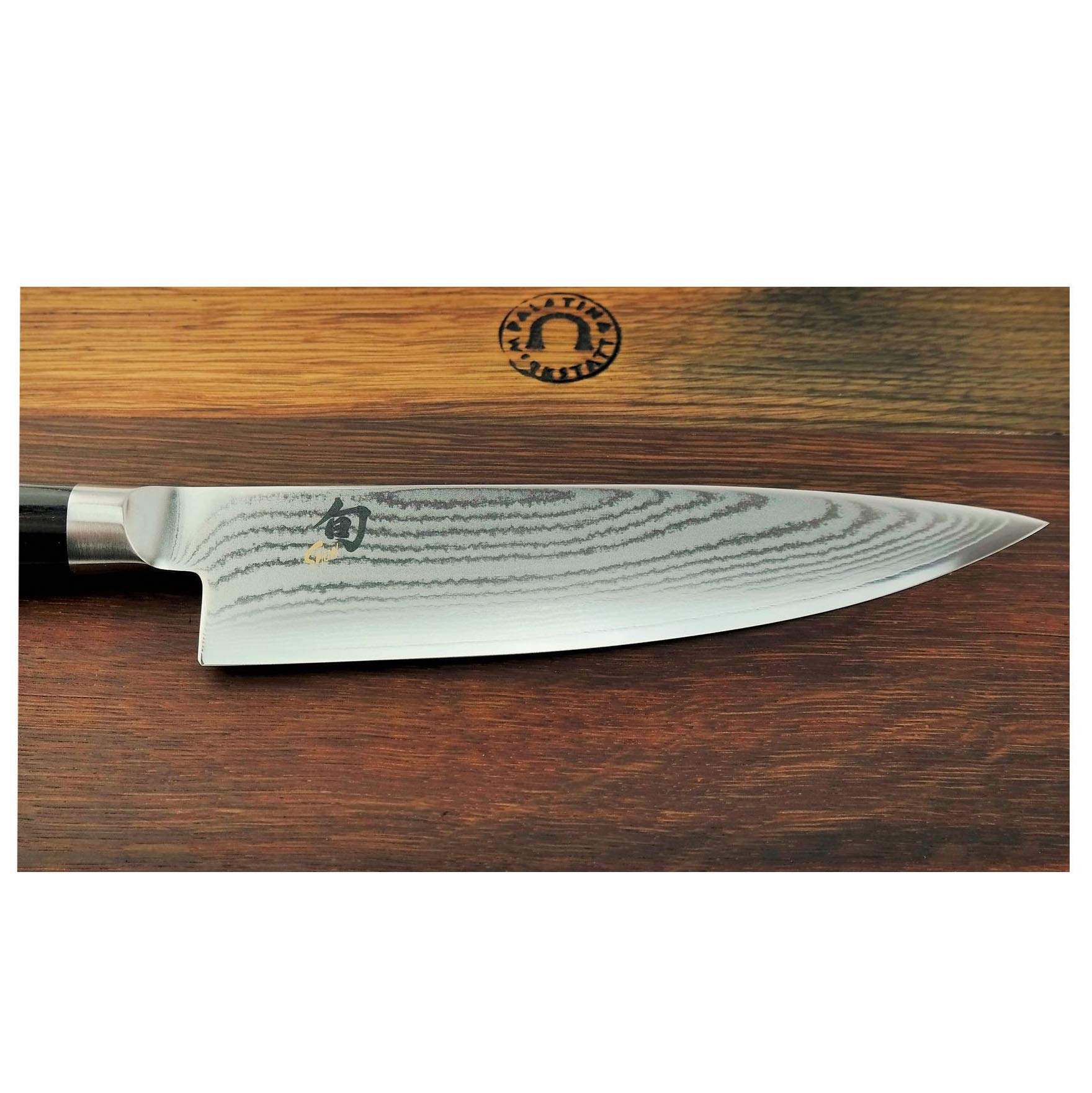 Kai Shun Nagare Black Coltello da cucina trinciante damascato cm 20 ND – Rigotti Arrotino