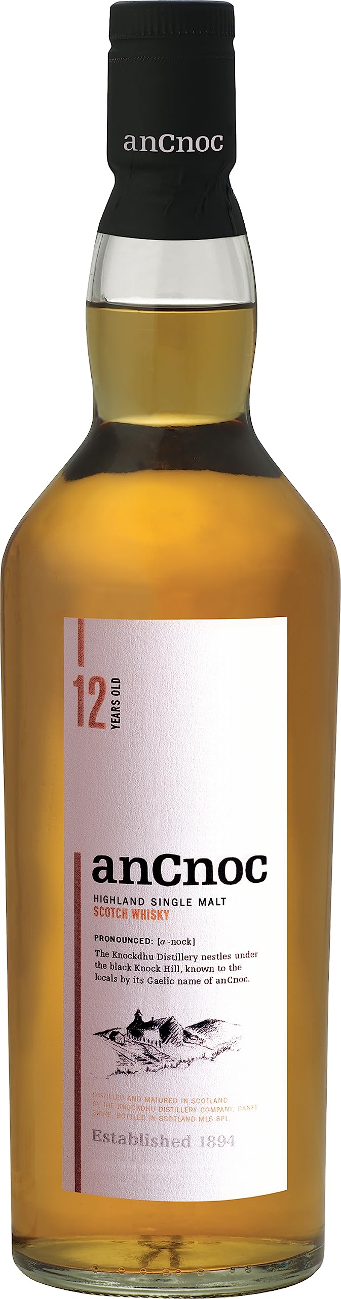 Amazon.co.jp: AnCnoc(アンノック) シングルモルト アンノック12年