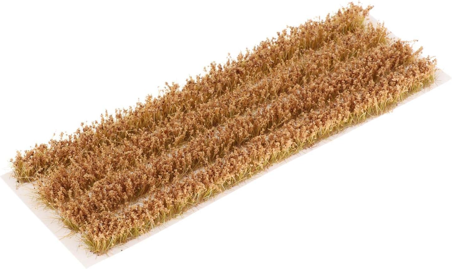 4 Pieces Field Terrain Model Kit Sand Gaming Terrain Miniature Train Landscape Railroad Scenery Layout Model Material Suitable for, B
