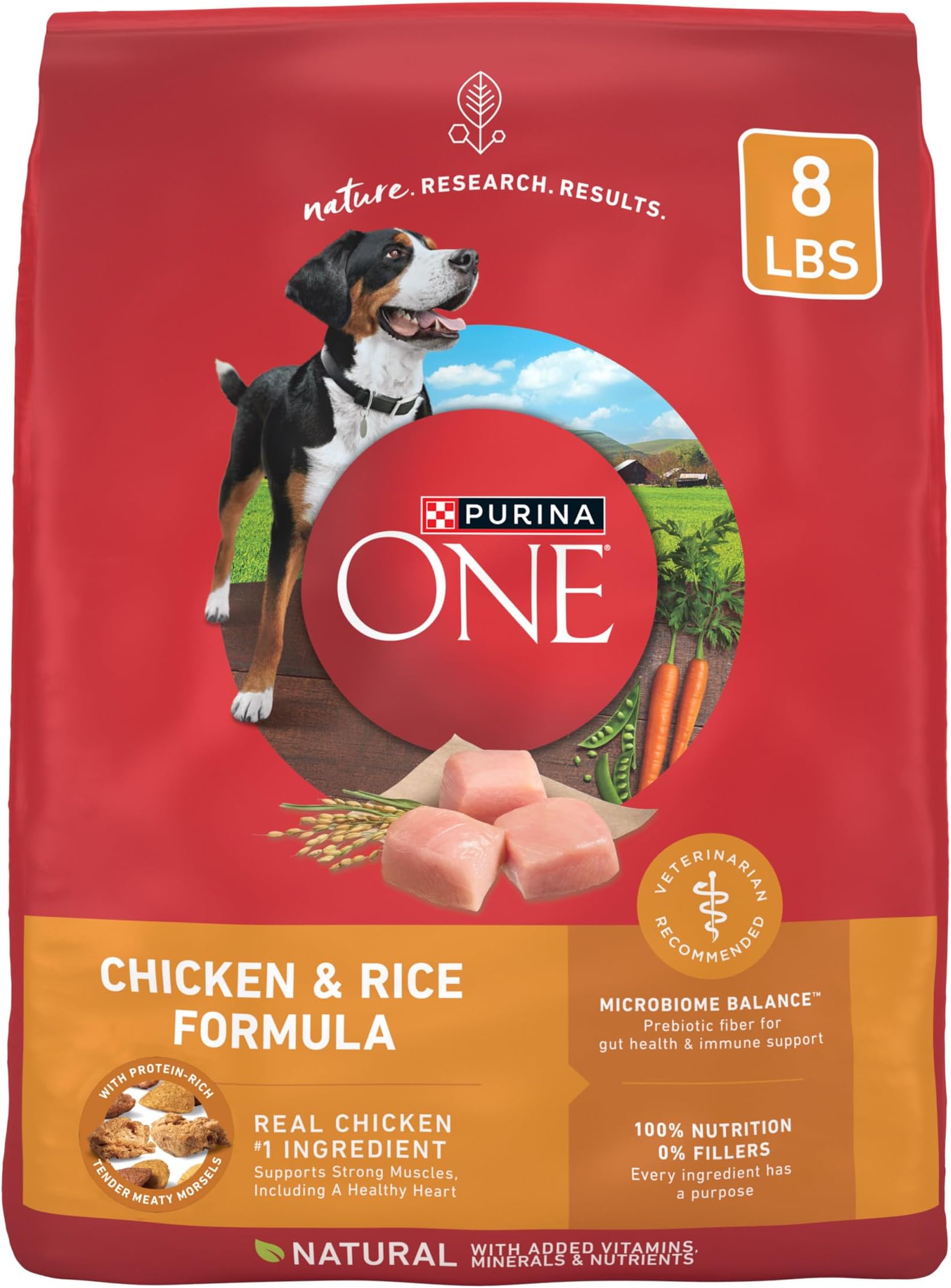 Chicken and Rice Formula Dry Dog Food - 8 lb. Bag