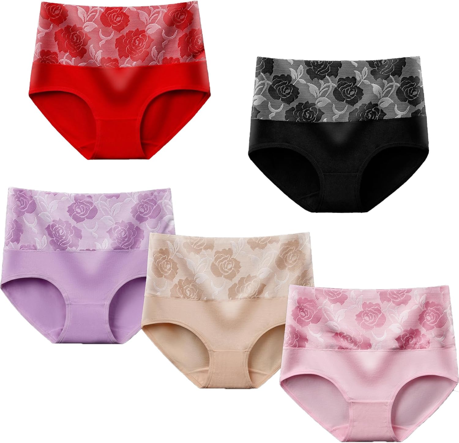 MQSHUHENMY Bloomyfit Incontinence Panties, Bloomyfit Leak Proof Underwear, High Waist Leak Proof