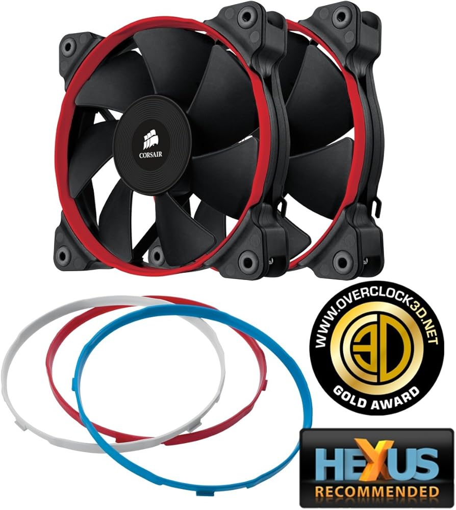 Corsair Air Series SP120 Quiet Edition Twin Pack Fan thumbnail 2