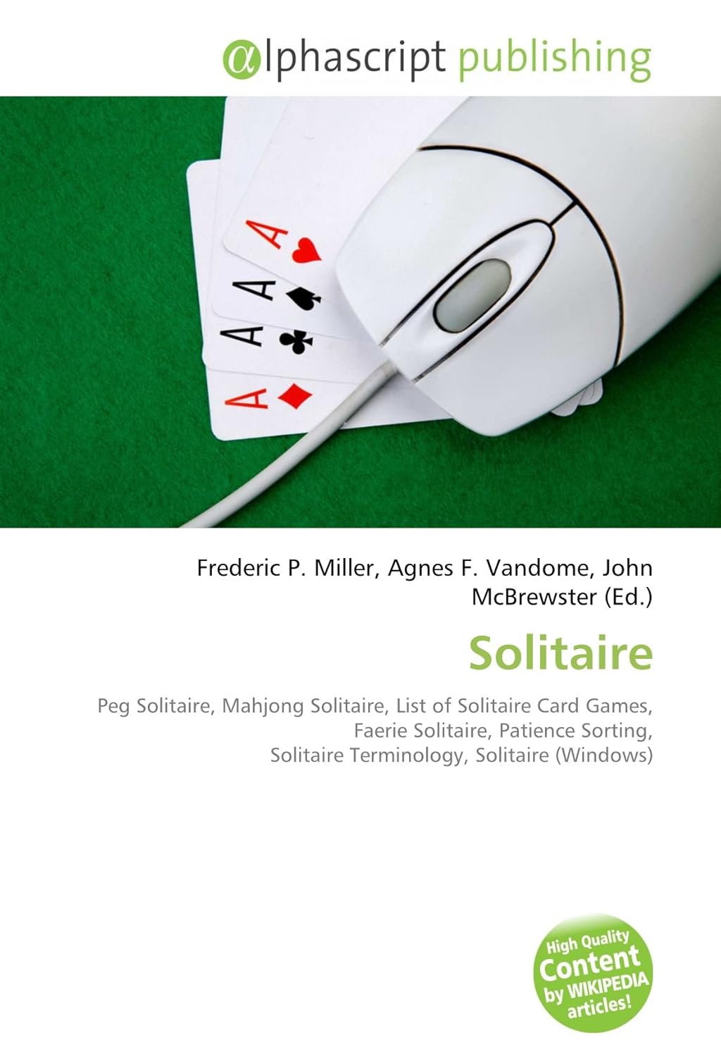 Solitaire Peg Solitaire, Mahjong Solitaire, List of Solitaire Card Games, Faerie Solitaire