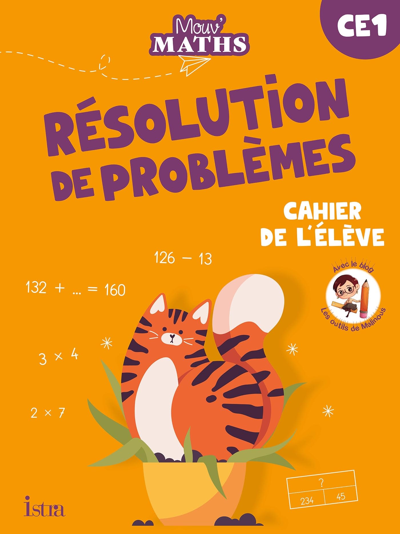 Mouv' Maths - Cahier de résolution de problèmes CE1 - Ed. 2023: Cahier de l'élève