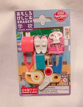 商品確認中！　おもしろ消しゴム　野球　文房具　計5個 楽天市場】イワコー 野球 おもしろ消しゴム 筆記用具 日本製