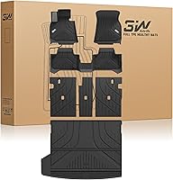 Vista 35 de 3W BMW Serie 5 G30 Alfombrilla de Maletero Apta para 2017-2023 Todo Clima TPE Alfombrillas de Maletero Ajuste Personalizado para BMW Serie 5 520i