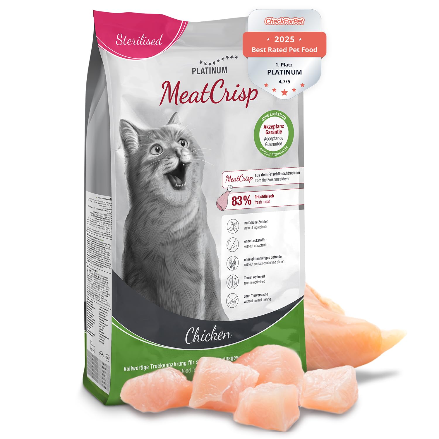 Amazon | プラチナム キャットフード 成猫：去勢・避妊用（低カロリー