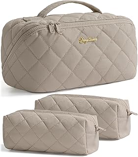 Bolsa de maquillaje de viaje, 3 piezas, bolsa...