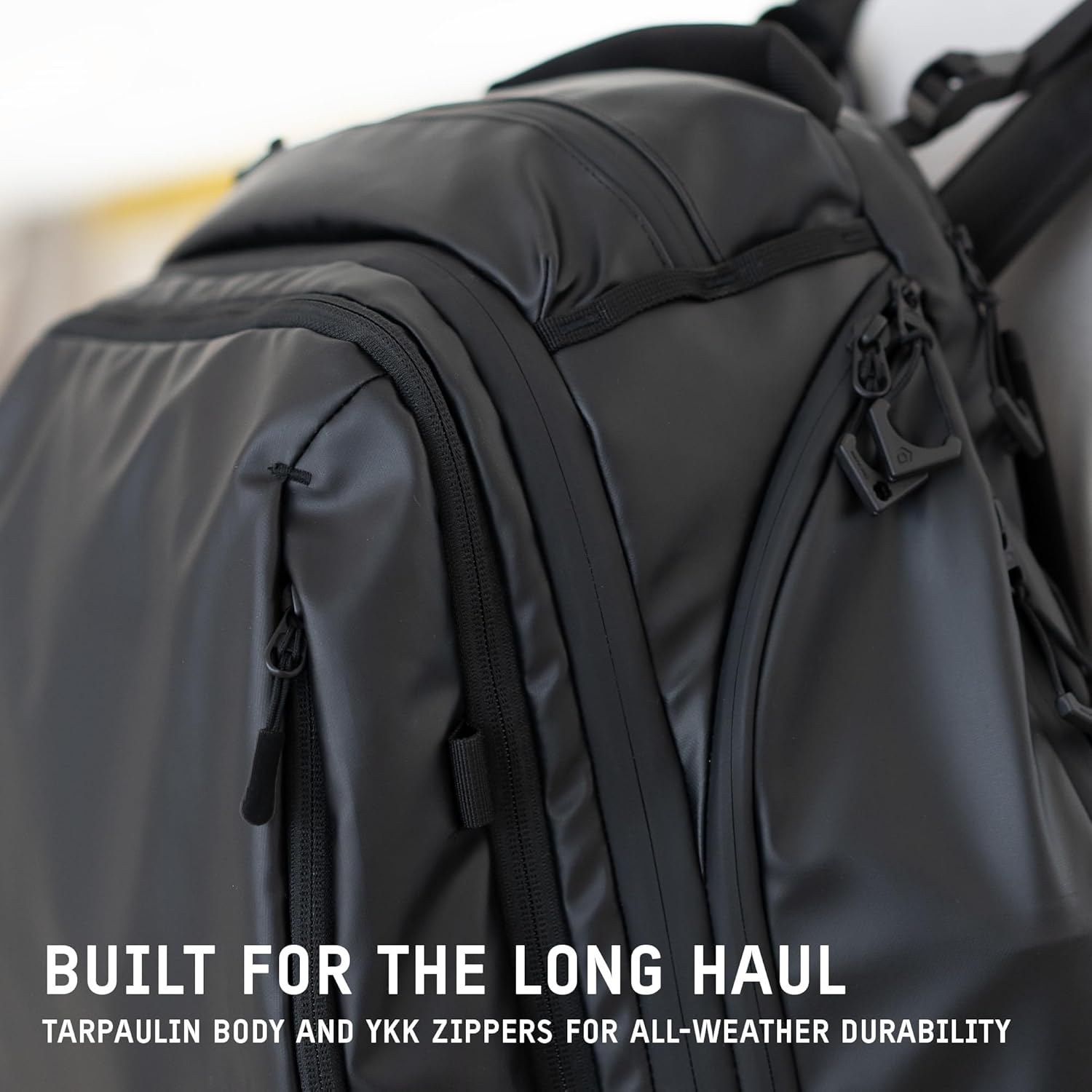 WANDRD TRANSIT Travel Backpack (45L): Large Expandable Carry-On Adventure Bag – Weather-Resistant Travel Backpack with Laptop Sleeve, Dual Side Access & Hidden AirTag Pocket