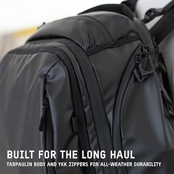 WANDRD TRANSIT Travel Backpack (35L): Expandable Carry-On Travel Backpack Weather-Resistant, Laptop Compartment, Dual Side Access & Camera Cube Compatible Adventure Bag