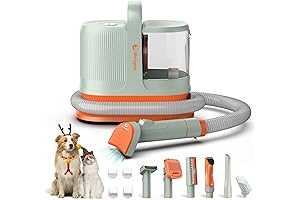 Cat Vacuum for Shedding Grooming- 6-in-1 Vacuum