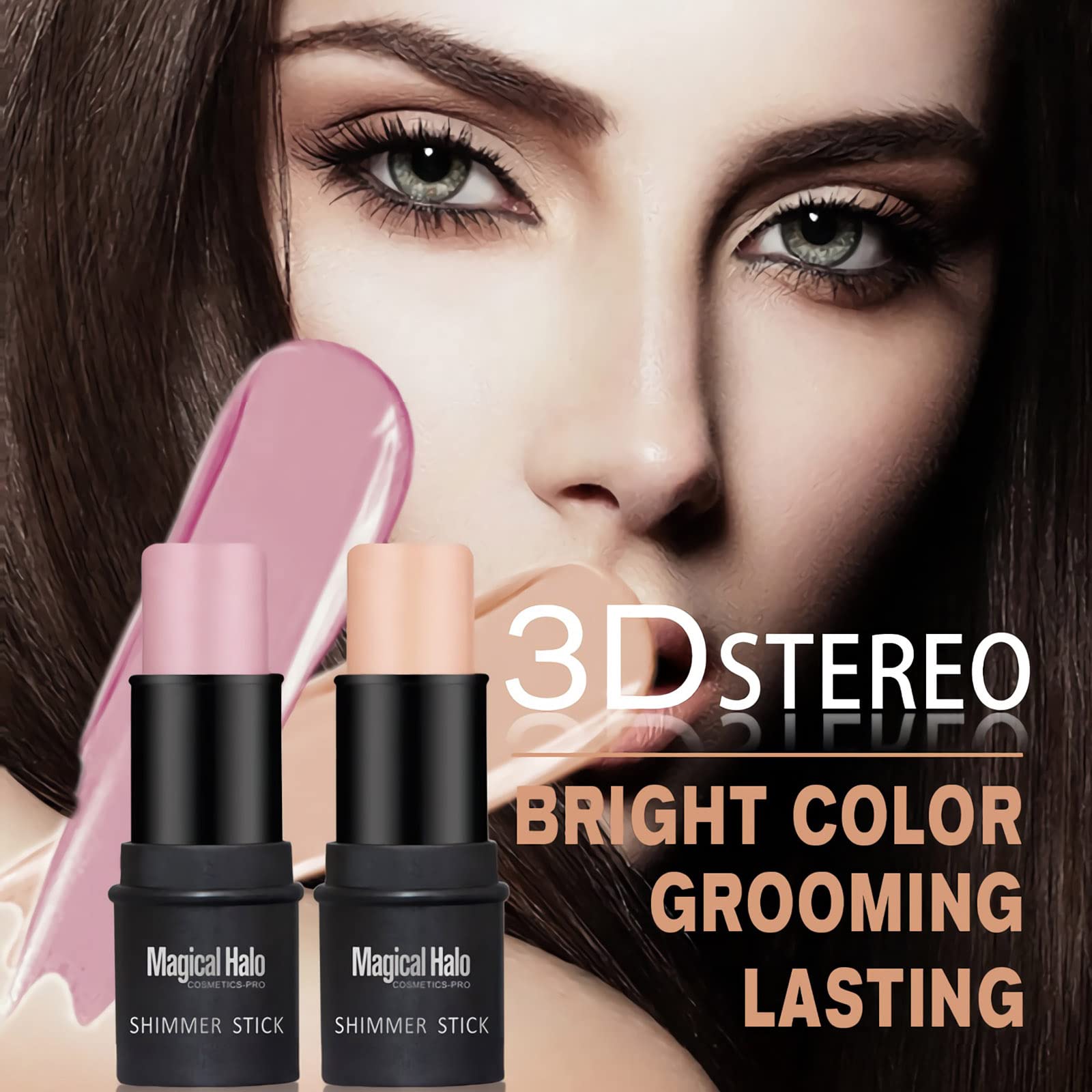 Buy SUMEITANG 4PCS Contour Stick Highlighter Stick And Cream Blush