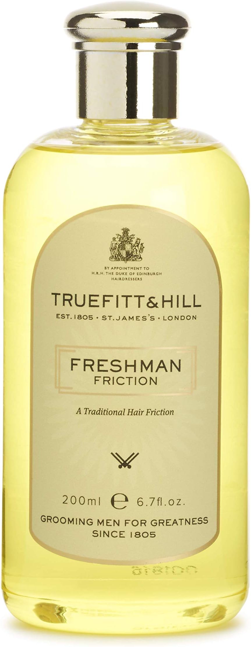 Freshman Friction, Stimulating, Invigorating, and Purifying Formula with Premium Cleansing Ingredients, Compatible with Other Hairdressings - 6.7 oz.