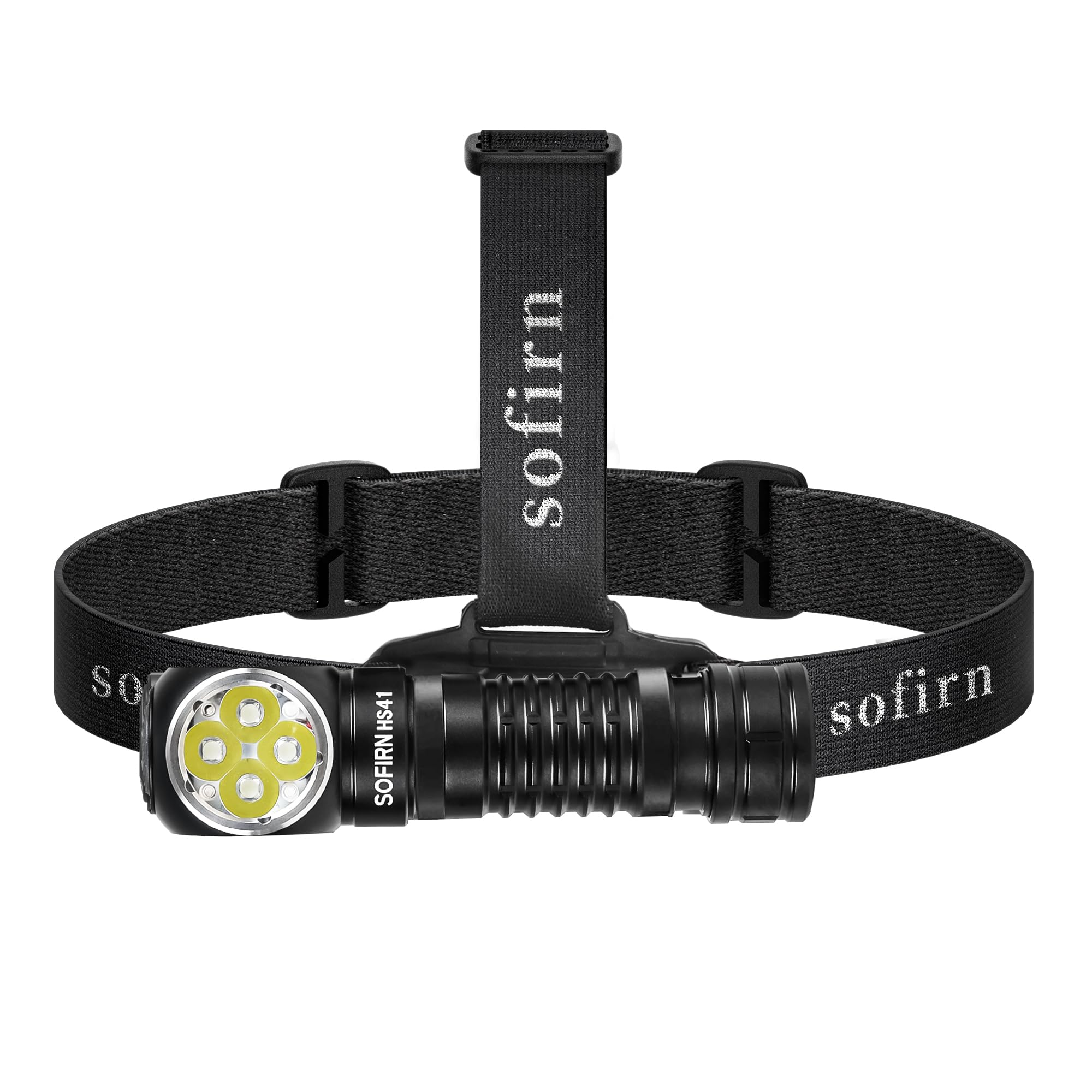 Sofirn HS41 Stirnlampe LED Wiederaufladbar 4000 Lumen, Stufe