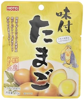 Amazon.co.jp: ホテイ 味付たまご 45g×6袋 : 食品・飲料・お酒
