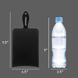 FRAMAR Extra Large Balayage Board - Extra Large Surface For Highlights, Highlighting Board, Foil Board, Hair Salon Supplies, Textured Surface For Enhanced Precision - Black