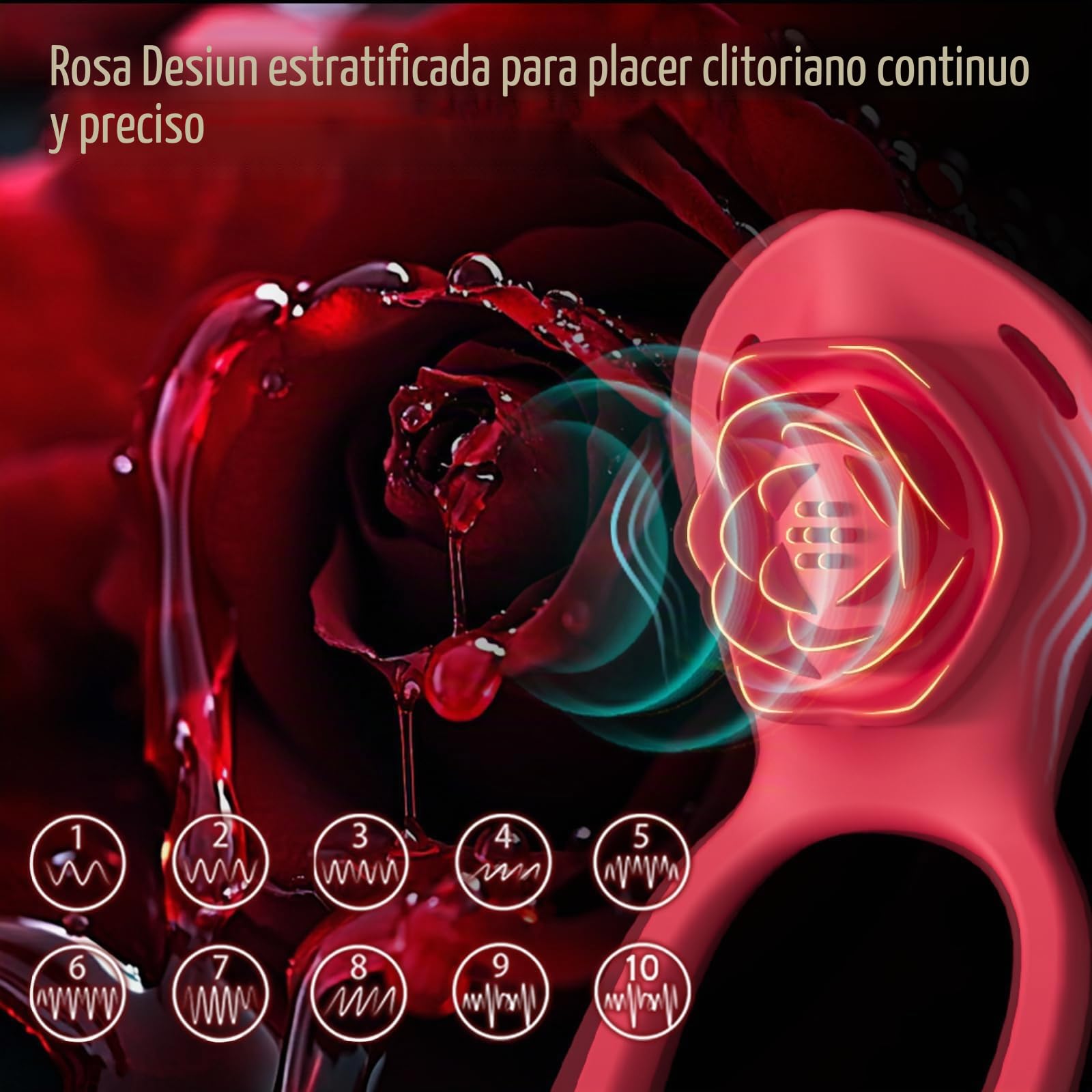 Vibradorador Mujer Juguetes Eróticos Pareja Sexuales Clítoris a Distancia | 10 Modos Succionador de Clítoris Femenino, Vibrador Mando Distancia App Interacción Parejas Juguetes Sexuales