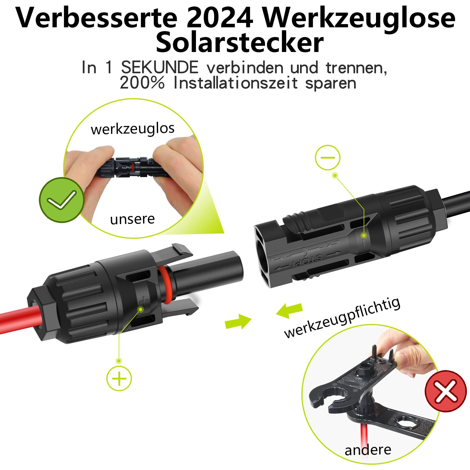 Come Installare I Connettori Dei Cavi Solari - Pntech - Foto 4