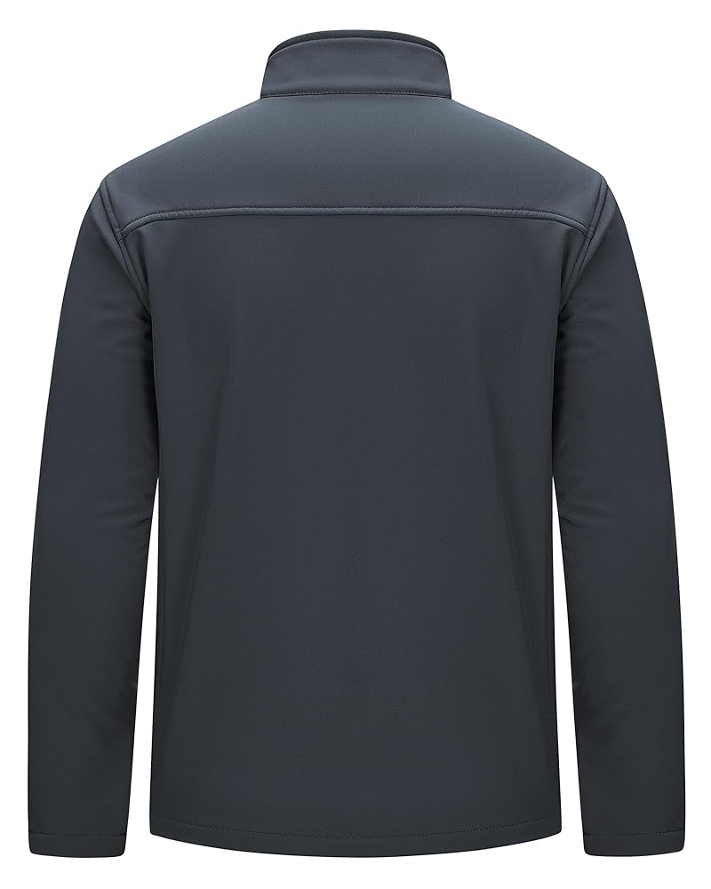 33,000ft Men's Waterproof Softshell Jacket Warm Fleece Lined
