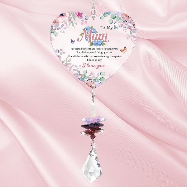 Gifts For Mum, Crystal Suncatcher, Mum Birthday Gifts From Daughters & Sons, Mothers Day For Gifts, Presents For Mummy On Christmas, Valentine's Day, Mother's Day - 5