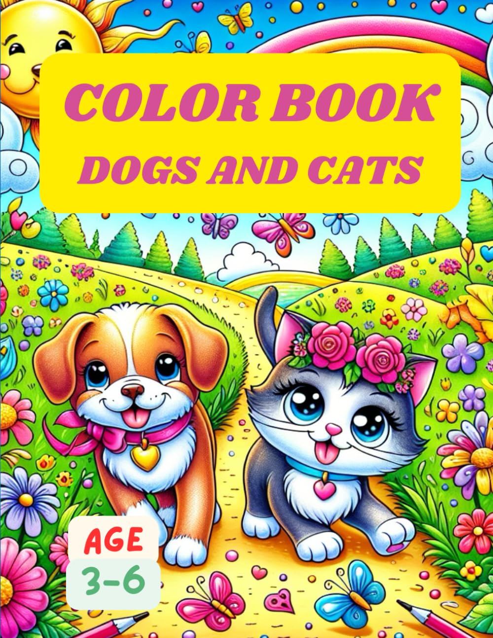 color book dogs and cats