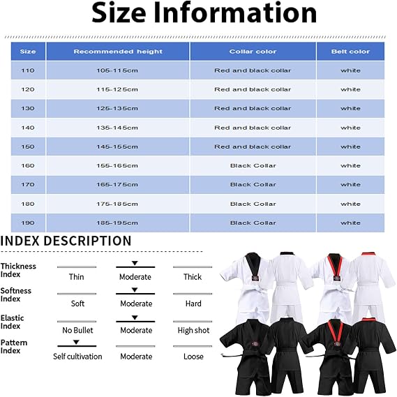 Personalized Karate Gi with Custom Own Your Design,Taekwondo Uniform for Adults & Kids Free White Belt Lightweight Training Suit for Karate, Judo & Martial Arts