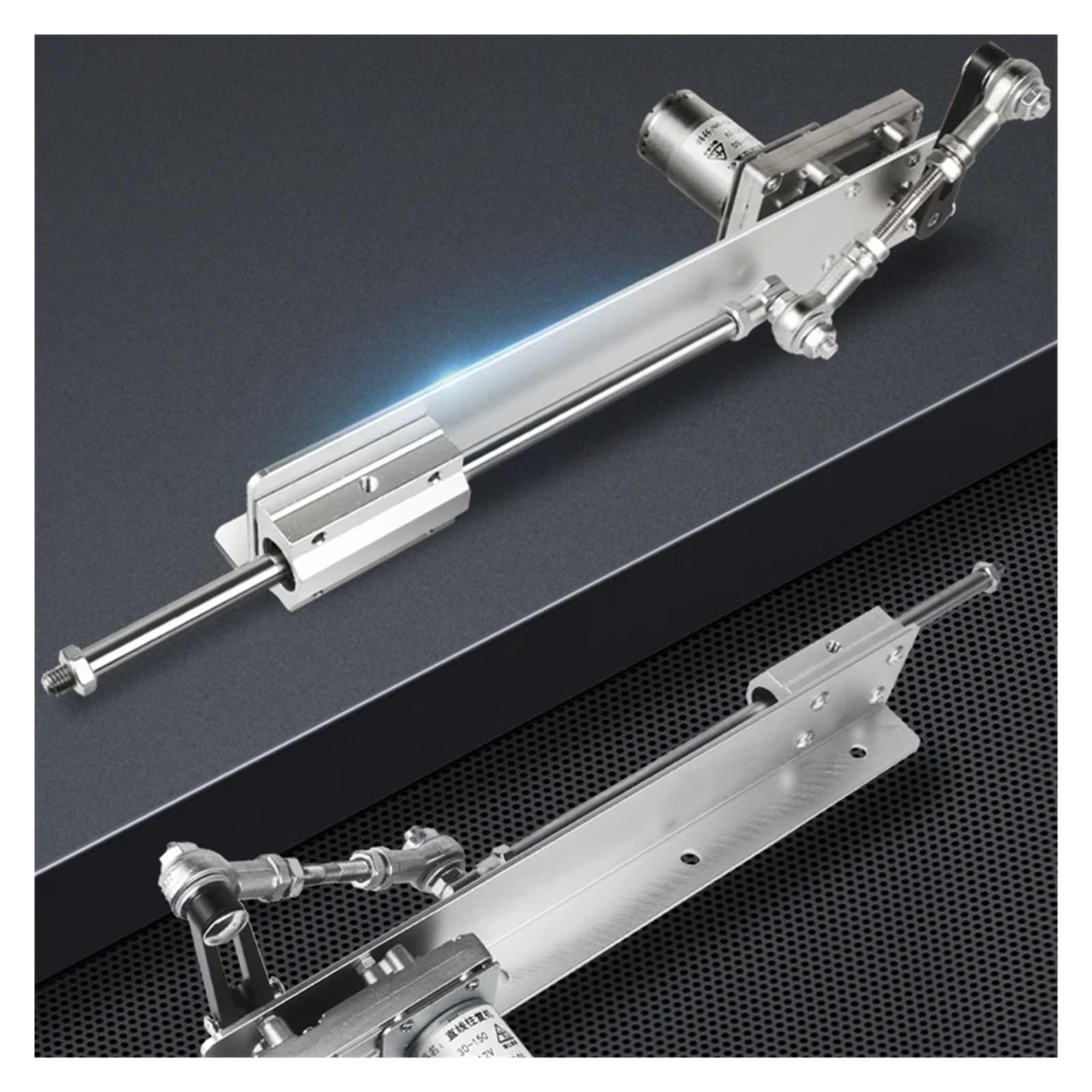 FAI DA TE Elettrico DC Attuatore Lineare Alternativo Telescopico Asta di Spinta 3-15 cm Corsa 2-8 Metal Gear Riduzione controllo della velocità del motore,Industriale e fai da te(2-8cm 90RPM,12V)