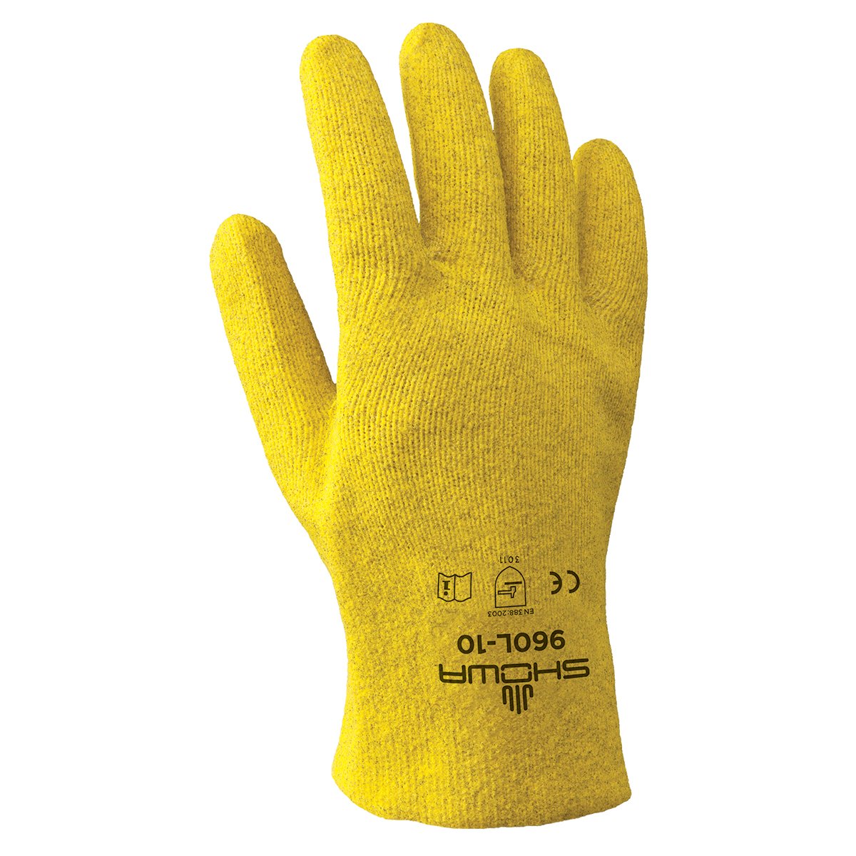 SHOWA 960 Fully Coated PVC General Purpose Work Glove with Cotton Liner, X-Large (12 Pair)