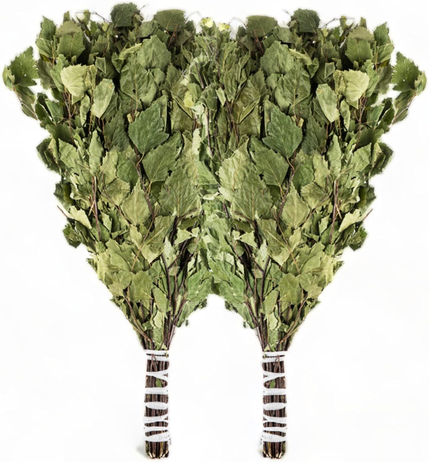 STP GOODS Oak Leaf Sauna Massage Whisk (Venik) Set of 2 Banya Bathhouse Sauna Venik (Sealed in a Bag)