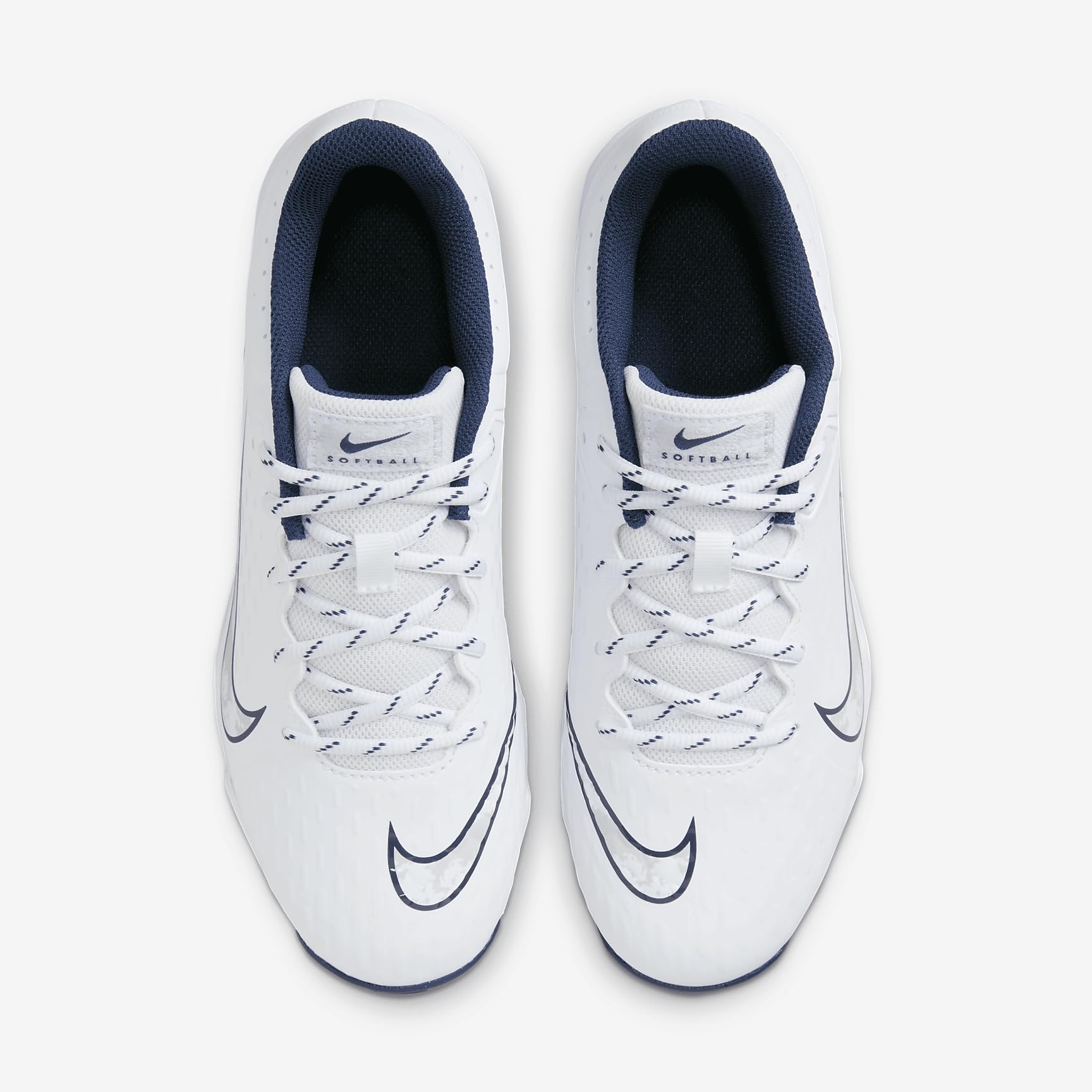 Nike Hyperdiamond 4 Keystone Buty do softball damskie FZ0920-103 biały platyna czysty granatowy