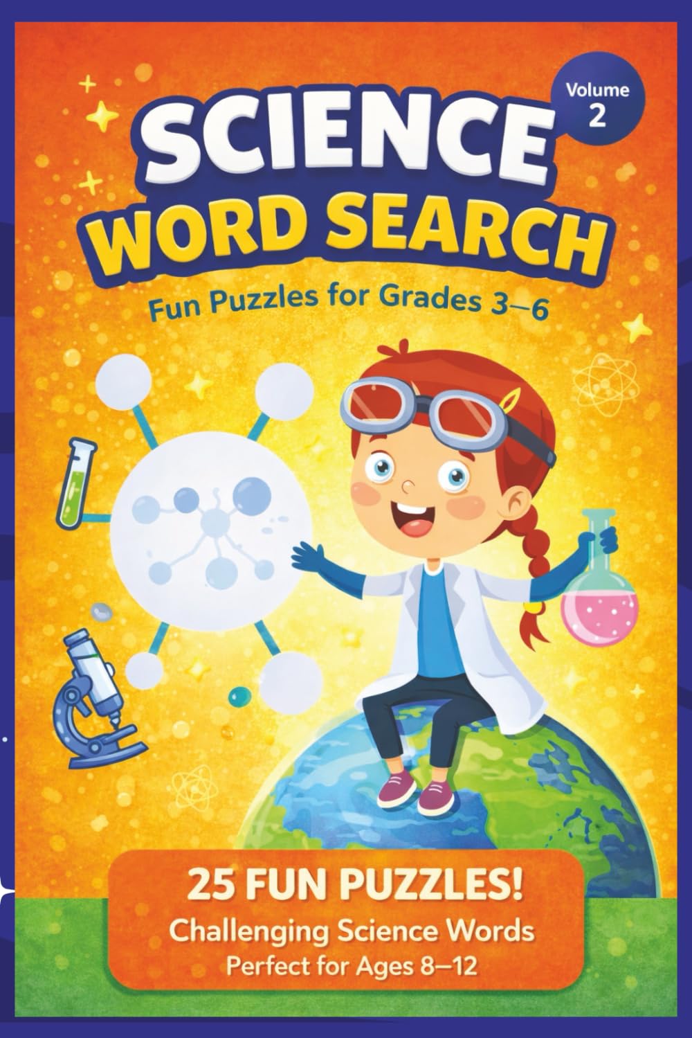 Science Word Search: Fun Puzzles for Grades 4-6 (The Curious Minds Science Series)