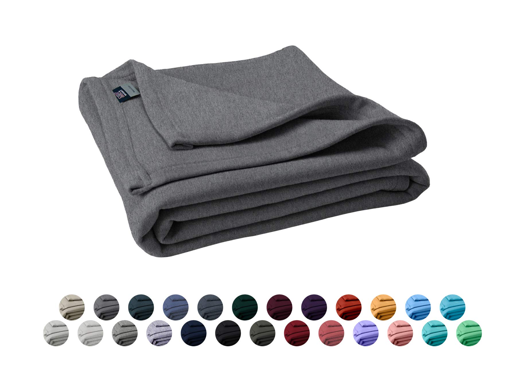 Jersey cotton sweatshirt blanket Clearance