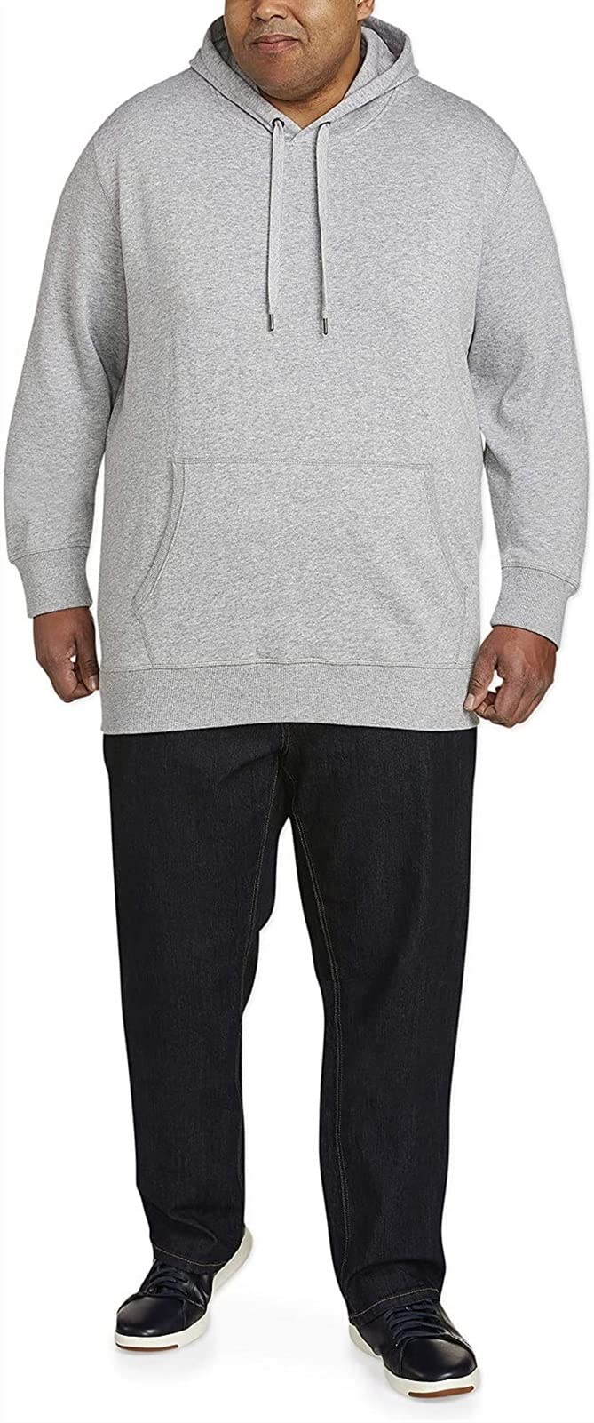 MakingDa Sweat Homme Col Polo Manches Longues Chaud Pullover Sweatshirt Hiver Thermique Couleur Unie Coton Pull Top Casual Travail Sport Pull-Over Classiques Sans Capuche Sweat-Shirt Bleu Denim S