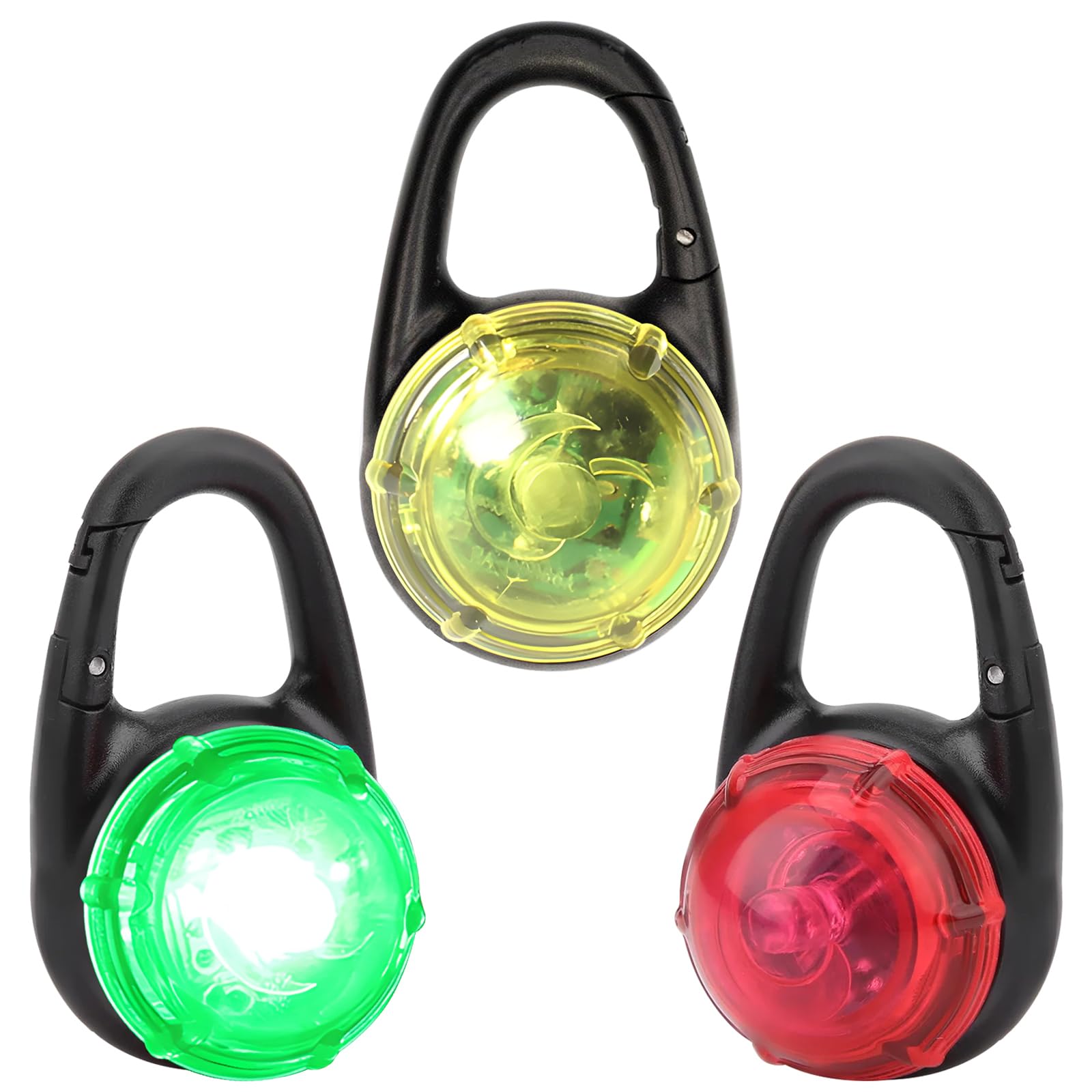 Waterproof Clip-on Flashing Light, LED Safe Lights for Swiming Adventure, Night Walking