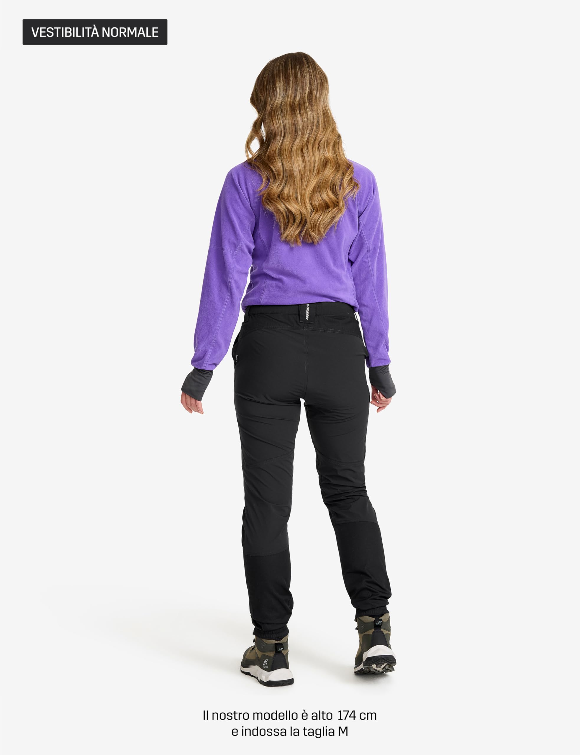 RevolutionRace Rambler Lightweight Pants da Donna, Pantaloni da Trekking Resistenti e Leggeri