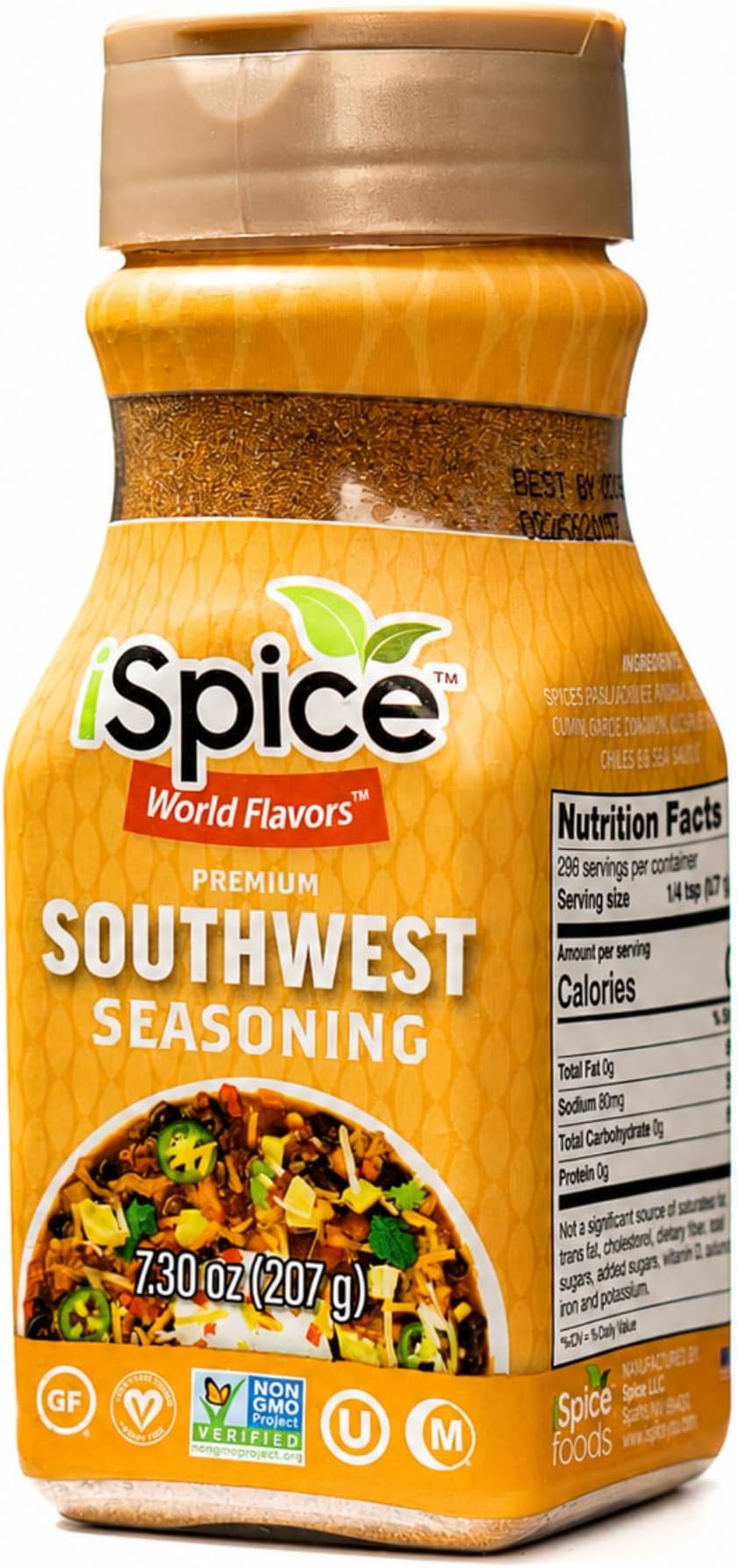 SOUTHWEST SEASONING World Flavor Super Spice Blend | All Natural | Ready to use as is | No preparation is necessary
