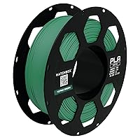 Vista 20 de HATCHBOX Filamento para impresora 3D PLA mate, precisión dimensional +/- 0.03 mm, carrete de 1 kg, 1.75 mm, gris ceniza