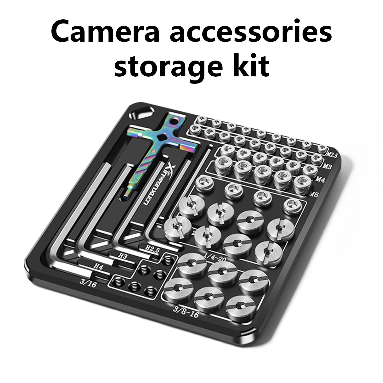 Camera Storage Camera Base Plate With Aluminum Alloy For Easy Organization And Portability