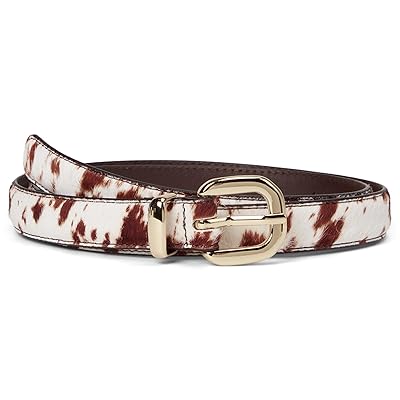Madewell Silvia Skinny Round Buckle Belt: Cow Women