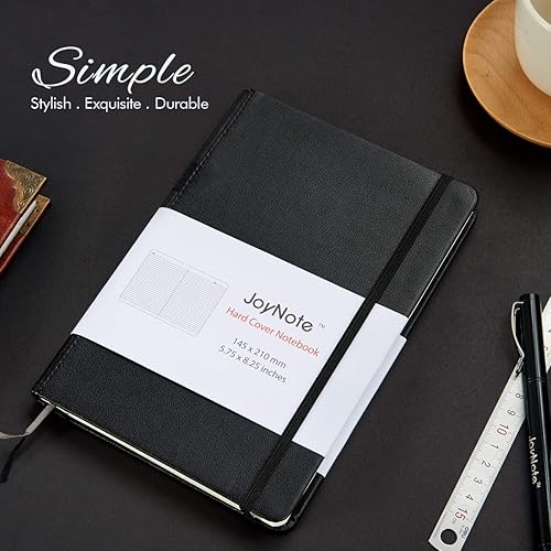 Miniatura 7 de Cuaderno A5 de tapa dura, diarios universitarios con bolsillo, cuaderno de escritura de cuero sintético de papel grueso premium con lazo para