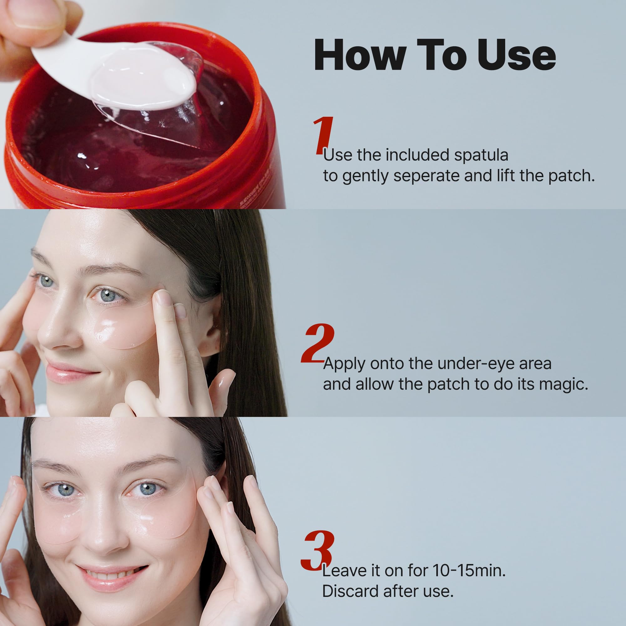 Amazon.com : TROIAREUKE Anti-Wrinkle Collagel Eye Patch,Smooths