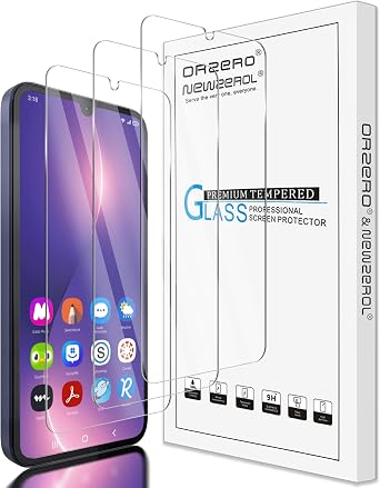 Orzero 3 Pack Tempered Glass Screen Protector Compatible for Gabb Phone 4 Pro 6.5 inch, Protector De Pantalla 9 Hardness High Definition Bubble-Free Anti-Scratch Not for Gabb Phone 4 6.1 inch