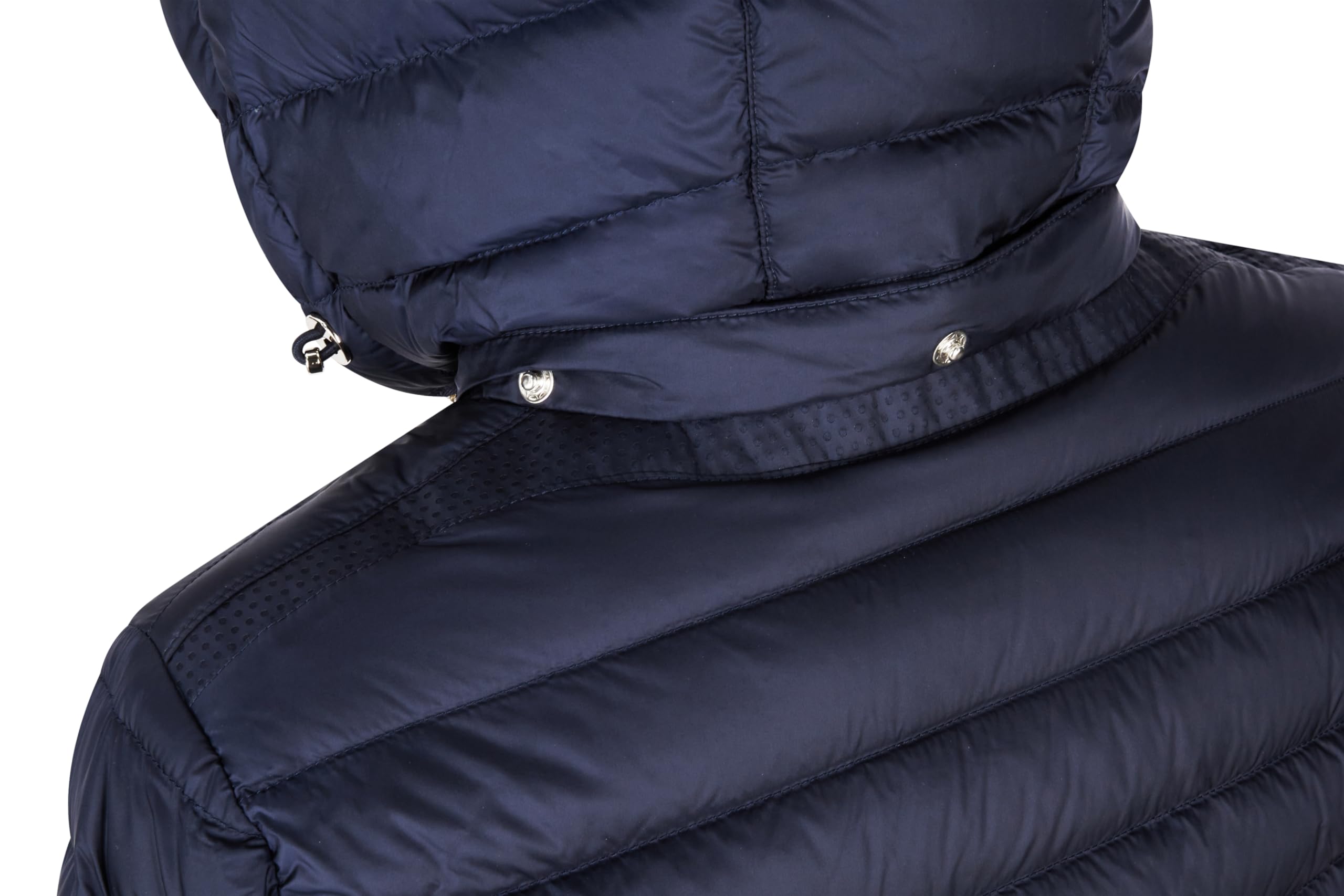 Geox Woman D JAYSEN DOWN Jacket NAVY BLZER_38, granatowy blezer, 32