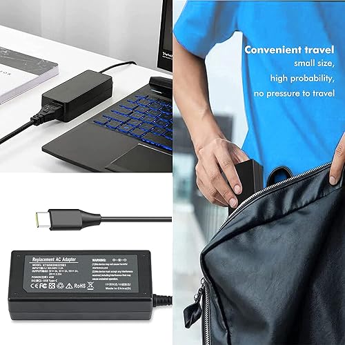 Miniatura 6 de 45W USB C Chromebook Charger Compatible with HP Chromebook Type C USB-C Laptop Charger; for HP Chromebook X360 14 G5 G6 G1 14-ca000nr 14-ca061dx